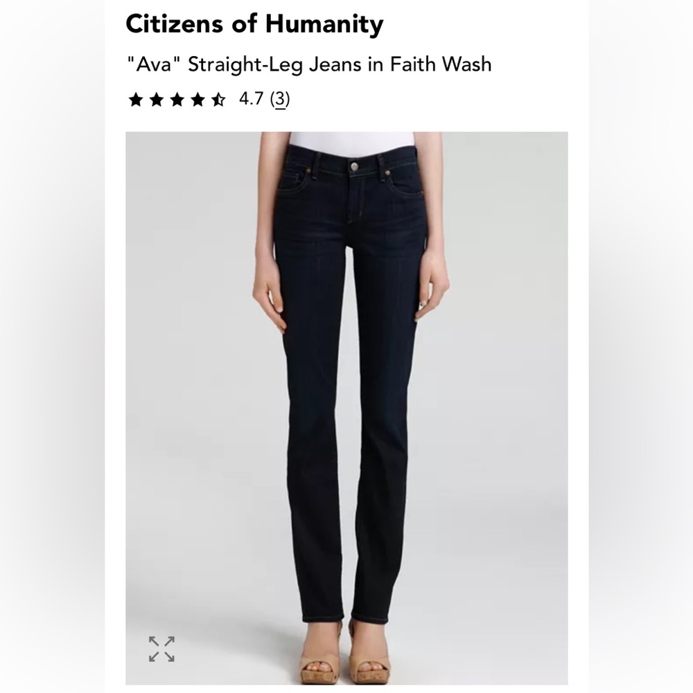 CITIZENS OF HUMANITY FOR FREE PEOPLE JEANS